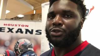 Texans Reader signs autographs talks training camp [upl. by Nigam]