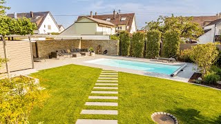 Traumgarten mit Pool – Entstehung eines Paradieses in Endingen am Kaiserstuhl  Trotter Gartenbau [upl. by Burrton]