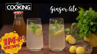 Ginger Ale  Drink Recipe  Refreshing Drinks  Ginger Lemon Drinks [upl. by Kirsten]