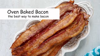 Oven Baked Bacon [upl. by Assennev961]