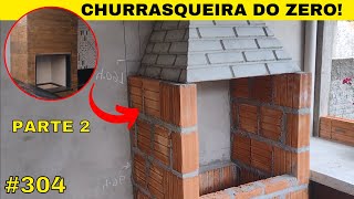 304 Como fazer churrasqueira do zero Parte 2 [upl. by Nylcaj]