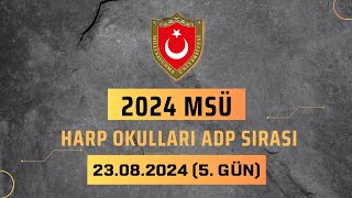 MSÜ ADP Sıraları 5 Gün 2024 msü 2024msüadp 2024msüçagrıları [upl. by Ninel]