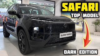 Tata Safari Dark Edition 2024 Top Model Review ✅ Tata Safari Top Model Review ✅ [upl. by Laekim]