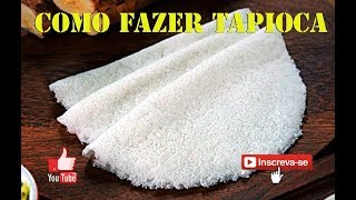 COMO FAZER TAPIOCA DE COCO [upl. by Athena]