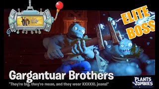 Gargantuar Brothers ELITE BOSS  Graveyard Ops  Plants vs Zombies  BFN [upl. by Mulloy]