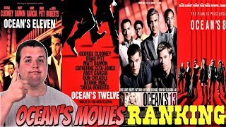 All 4 Oceans Movies Ranked Worst to Best with Oceans 8 [upl. by Eben]