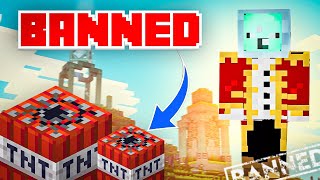 This TNT was BANNED from minecraft [upl. by Enelyt]