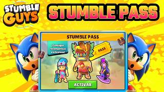 🔥STUMBLE GUYS  ASI es NUEVO STUMBLE PASS y RANKEDS [upl. by Merete563]