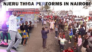 Njeru Thiga Energetic performance at Nairobi  KahuaTi Tuhu [upl. by Einnor851]