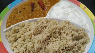 కొర్ర అన్నం  Korralu Foxtail Millet  Rice  How to Make Foxtail Millet Rice  Gluten Free [upl. by Neyud]