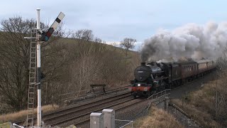 LMS 45407 The Lancashire Fusilier 161124 [upl. by Gaven]