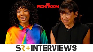 The Front Room Stars Brandy Norwood amp Kathryn Hunter Praise Their Onscreen Chemistry [upl. by Sawtelle715]