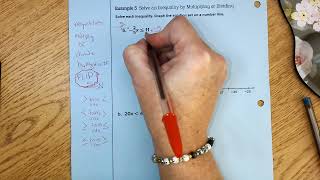 Alg 51 Solving OneStep Inequalities [upl. by Inman]