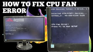 How to fix CPU Fan Error [upl. by Hale973]