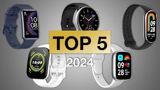 TOP 5 BEST BUDGET SMARTWATCHES 2024 UNDER 100 [upl. by Yeltnerb]