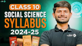 CBSE Social Science Complete Syllabus For Class 10th 202425  Digraj Singh Rajput  Next Toppers [upl. by Shelli]