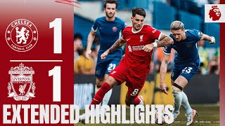 EXTENDED Highlights Chelsea 11 Liverpool  Match action from Reds Premier League opener [upl. by Einahets]