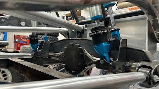 CRAZY Suspension Build Timelapse  Triangulated 4 link Rear end [upl. by Lethia]