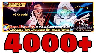 KENPACHI amp GREMMY HERE  Bleach Brave Souls  Acc 2700days [upl. by Neyut]