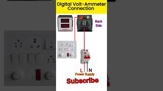 Digital voltammeter connection video [upl. by Arte]