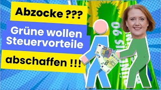 Abzocke Soviel verlierst Du wenn die Steuer Pläne der GRÜNEN umgesetzt werden [upl. by Ymmot]