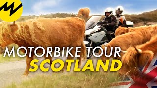 Motorcycle tour through Scotland  Motorvision [upl. by Roselin]