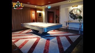 Rasson Victory II Installation at Mahanakon Tower in Bangkok by Thailand Pool Tables [upl. by Ahsatsan301]