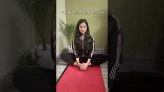 Balance your body balance your life⚖️✅yogaforbeginners yoga periodsmiss reproductivehealth yt [upl. by Ahsait]