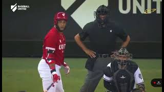 ROBINSON CANÓ Y BARTOLO COLÓN SE ENFRENTAN EN EL PRIMER JUEGO DE BÉISBOL EN DUBAI [upl. by Sllew]