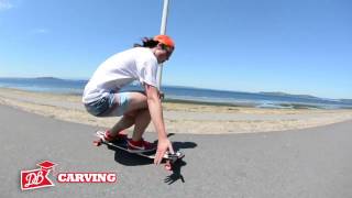 Longboarding 101  How to Push and Carve on a Longboard [upl. by Airetahs]