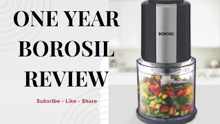 Borosil Chef Delite 300Watt Chopper One Year Review [upl. by Kumagai]