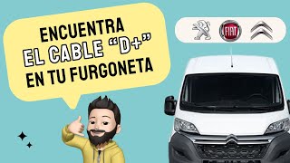 Encuentra el cable D para tu furgoneta Camper Boxer Ducato o Jumper [upl. by Cosma]