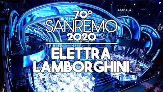 Sanremo 2020  Elettra Lamborghini [upl. by Annawat]