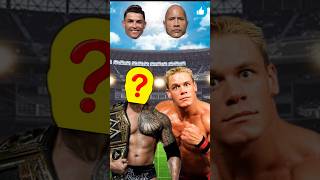 Ronaldo and the rock therock johncena football wwe ronaldo cristianoronald cristianoronaldojr [upl. by Aniri822]