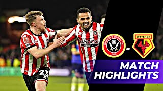 Sheffield United VS Watford City  Highlights  England Championship  1 September 2024 [upl. by Sybil]