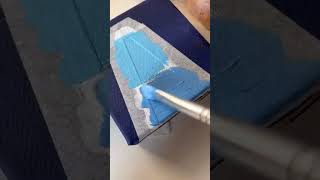 Mini canvas painting for beginner painting artwork shortsfeed shorts ytshorts [upl. by Carolina]