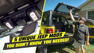 Testing 5 Unique Jeep Wrangler Mods [upl. by Lantha]