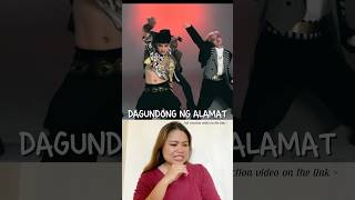 Alamat  Dagundong MV Reaction clip [upl. by Noral307]