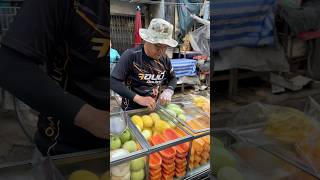 Crazy speed Super fast fruit cutting skills in Thailand shots [upl. by Salb]