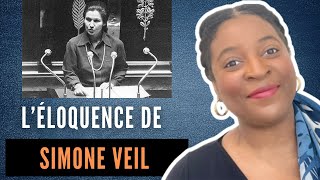 Comment CONVAINCRE facilement et PERSUADER  étude de cas d’un discours de Simone Veil [upl. by Imalda]