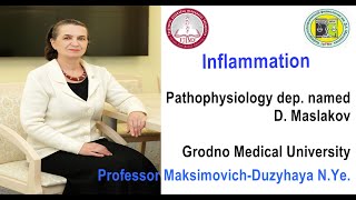 Inflammation Lecture Prof Maksimovich N Ye [upl. by Cati]