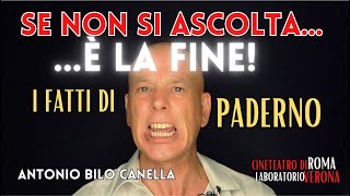 Paderno Se non si ascoltaè la fine di tutto [upl. by Rafaj]