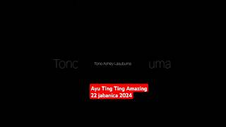 Ayu Ting Ting Amazing javanica 2024 shorts [upl. by Thrift]