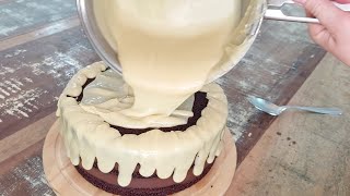 COBERTURA BRIGADEIRO BRANCO PARA BOLOS E TORTAS [upl. by Swetiana610]