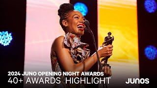 JUNO Highlights 40 Awards Recap  The JUNO Opening Night Awards Presented by Music Canada [upl. by Akcir]