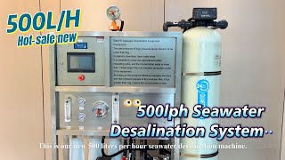 Introducing Our New 500LPH Seawater Desalination System  Ocpuritech [upl. by Naujyt]