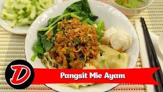 Resep Pangsit Mie Ayam Turun Termurun Orang China [upl. by Atinel89]