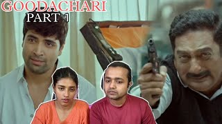 Goodachari Part 1  adivi sesh  COUPLE REACTION [upl. by Simetra]