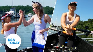 I tried Olympic rowing and heres what it takes to push a 60lb boat  USA TODAY [upl. by Pengelly]