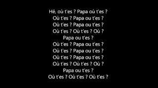 Papaoutai  Stromae Paroles ancienne qualité 1080p [upl. by Dulcy]